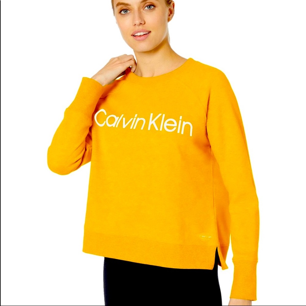 Mustard Calvin Klein Sweatshirt